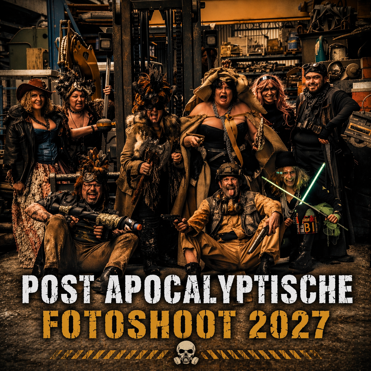 Post apocalyptische Fotoshoot 2027